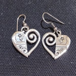 Brighton Heart drop earrings